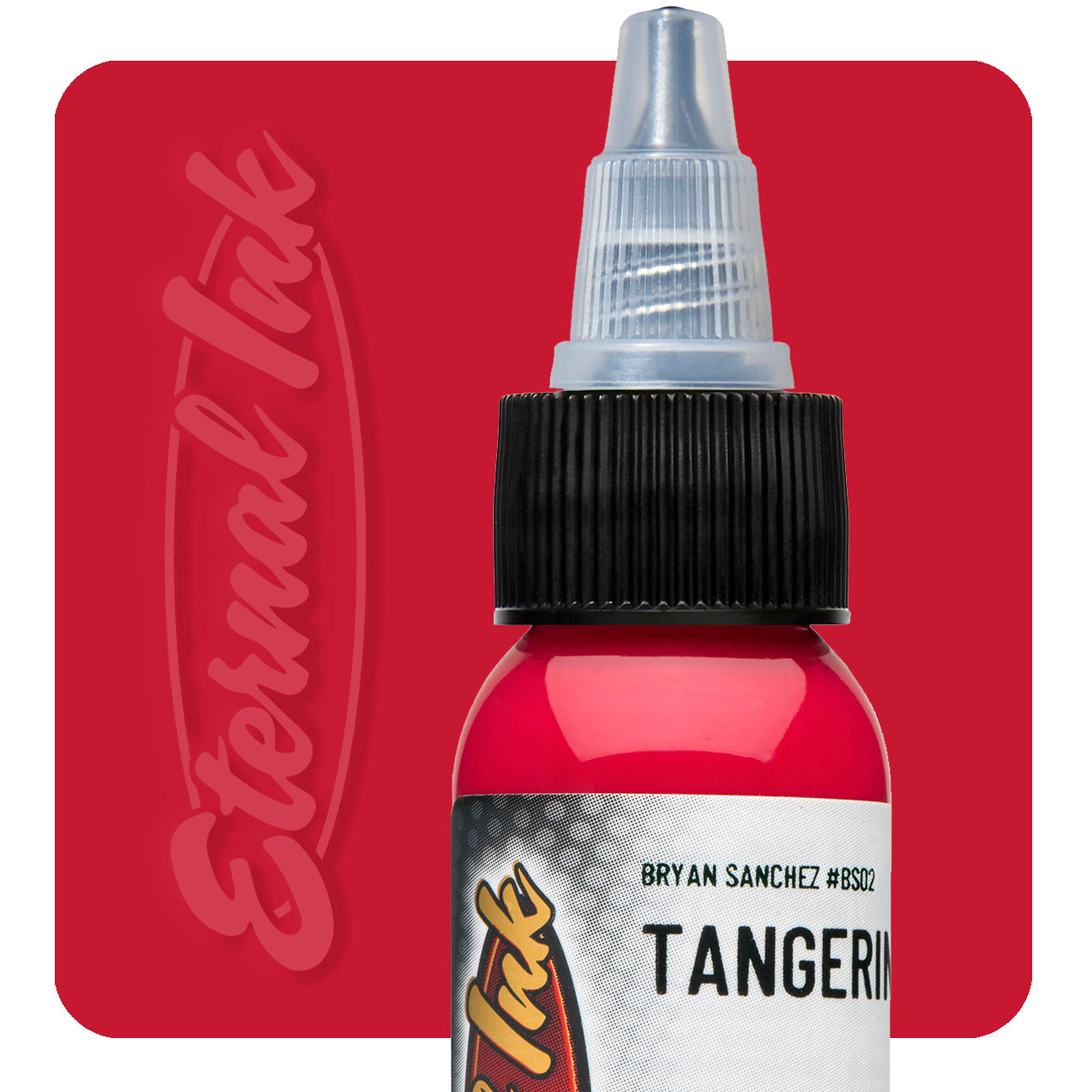 Eternal Bryan Sanchez Tangerine Watercolor Ink - Premium Artist Grade Painting Supplies for Watercolor, Calligraphy & Mixed Media Art - Perfect for Sketching, Journaling & DIY Craft Projects