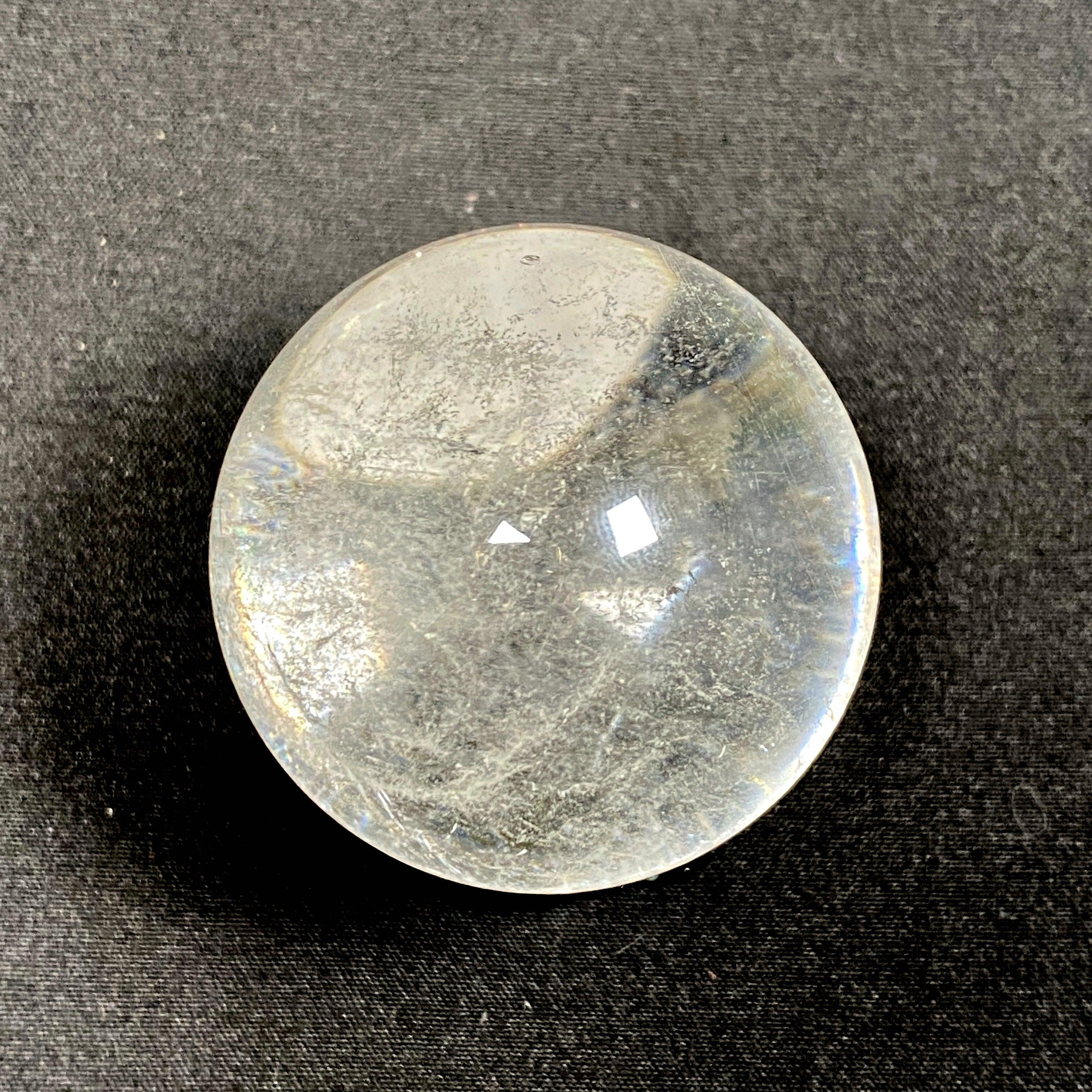 Clear Quartz Sphere - Natural Healing Crystal for Meditation, Reiki & Energy Work - Perfect for Home Decor, Spiritual Gifts & Feng Shui