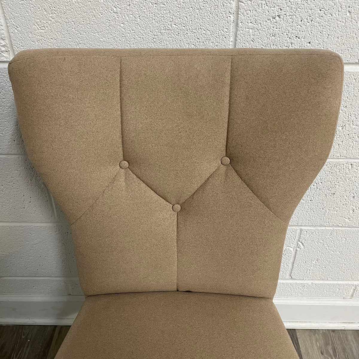 Set of 6 Modern Upholstered Dining Chairs - Comfortable Fabric Kitchen Chairs with Padded Seats - Perfect for Dining Room, Kitchen, and Restaurant Use
