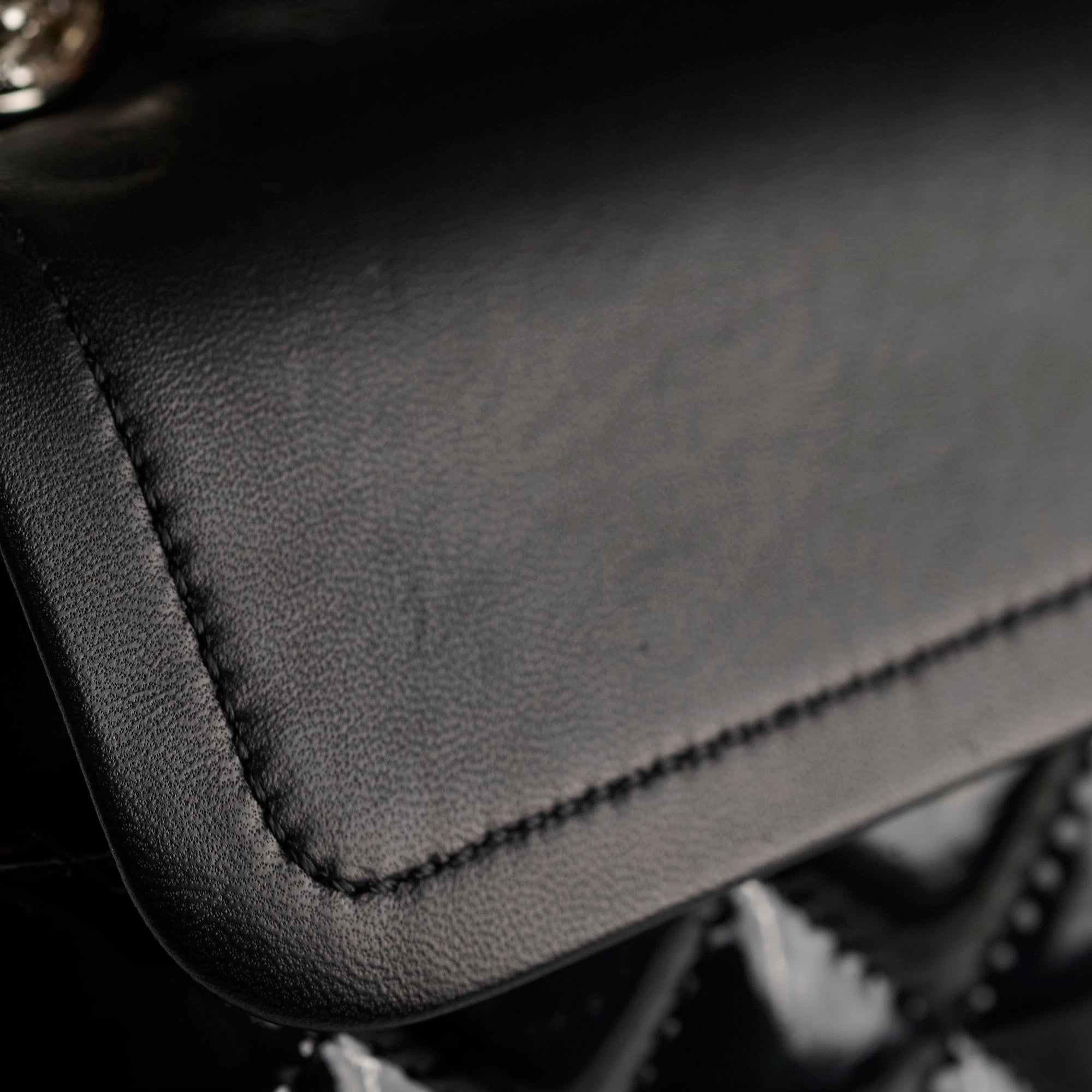 Chanel Reissue 226 Patent Leather Handbag Black with Silver Hardware - Luxury Crossbody Bag for Women, Perfect for Evening Events & Date Nights