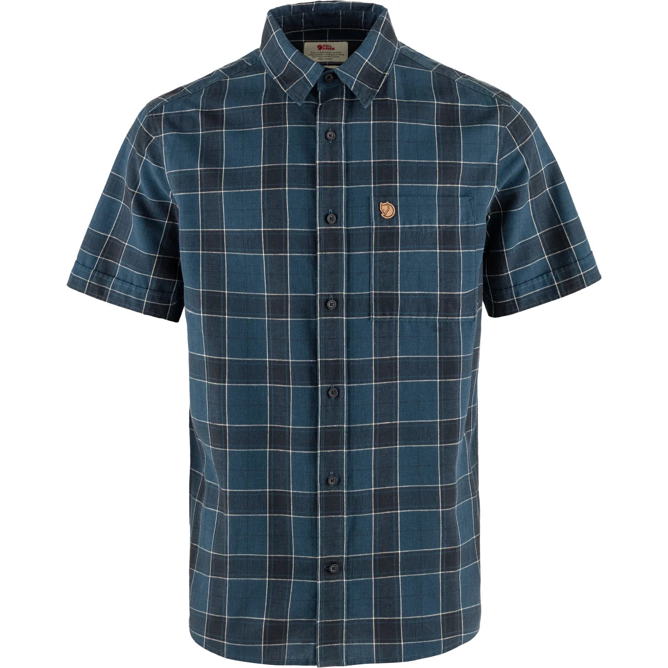 Fjallraven Ovik Short Sleeve Travel Shirt for Men - Lightweight Quick-Dry Hiking & Casual Shirt for Outdoor Adventures & Everyday Wear