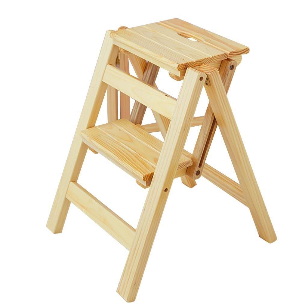 LUDIST 2-Step Multifunctional Indoor Climbing Stool - Portable Shoe Bench, Flower Stand, Wide Pedal Shelf, Ladder Chair - Perfect for Home, Office, and Kids' Play Area