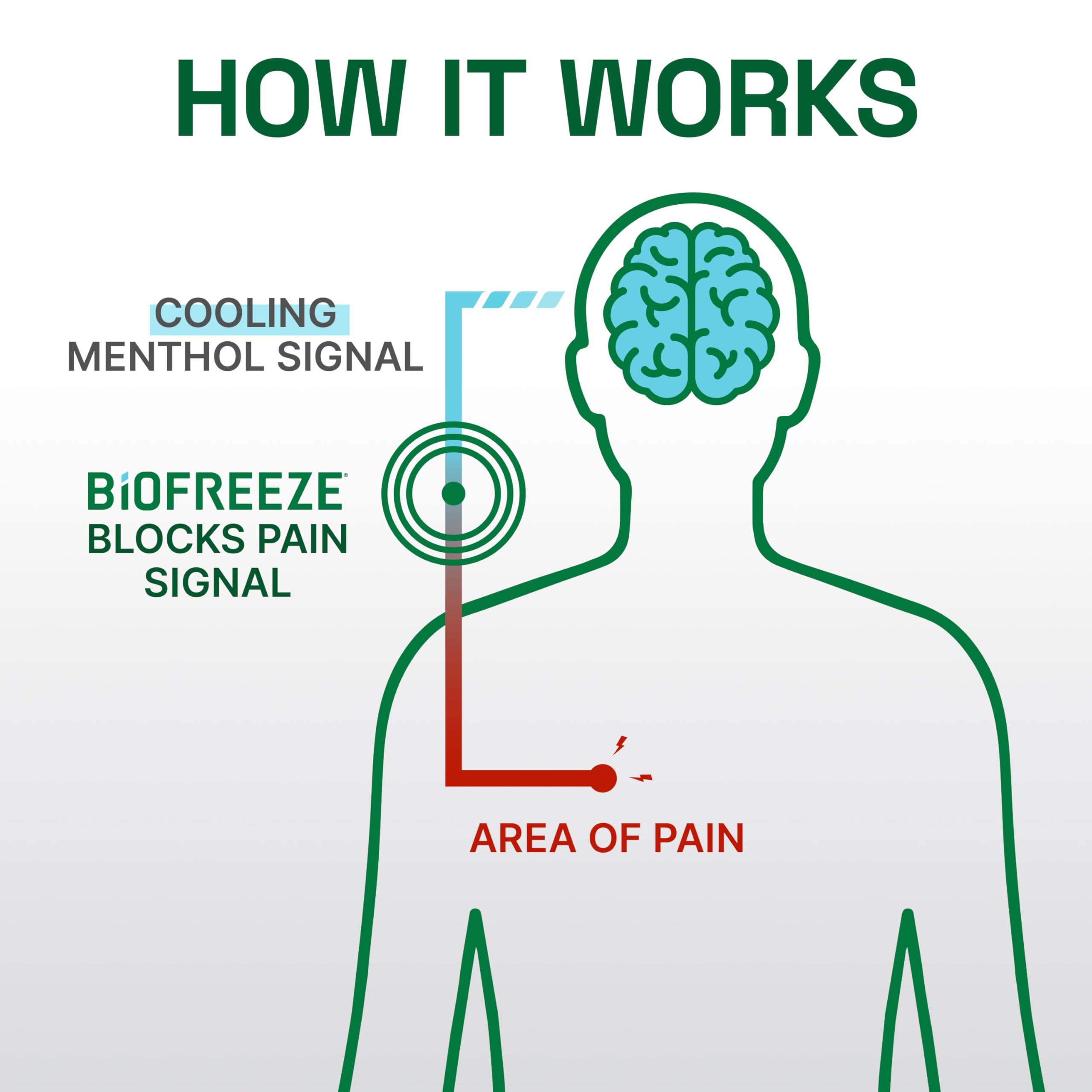 Biofreeze Professional Pain Relief Gel for Knee, Neck, Hip, Joint & Shoulder Pain - Soothes Arthritis, Backache & Sore Muscles - Green Menthol Formula (1 Gallon Pump) - Ideal for Athletes, Office Workers & Seniors