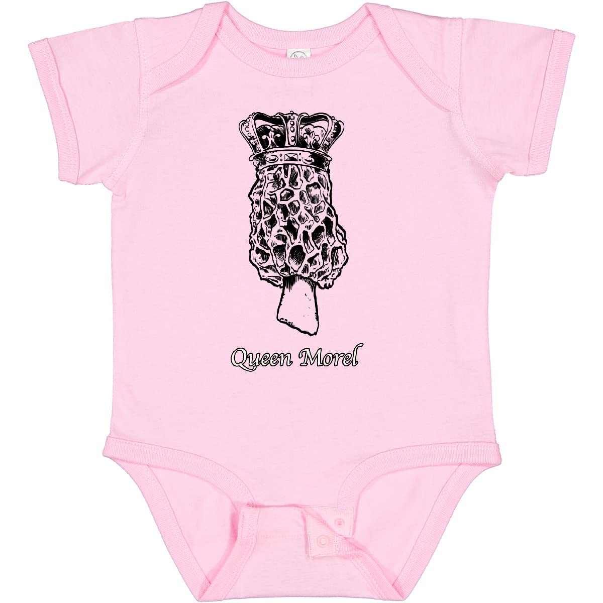 Inktastic Mushroom Queen Baby Bodysuit - Foraging & Outdoor Adventures