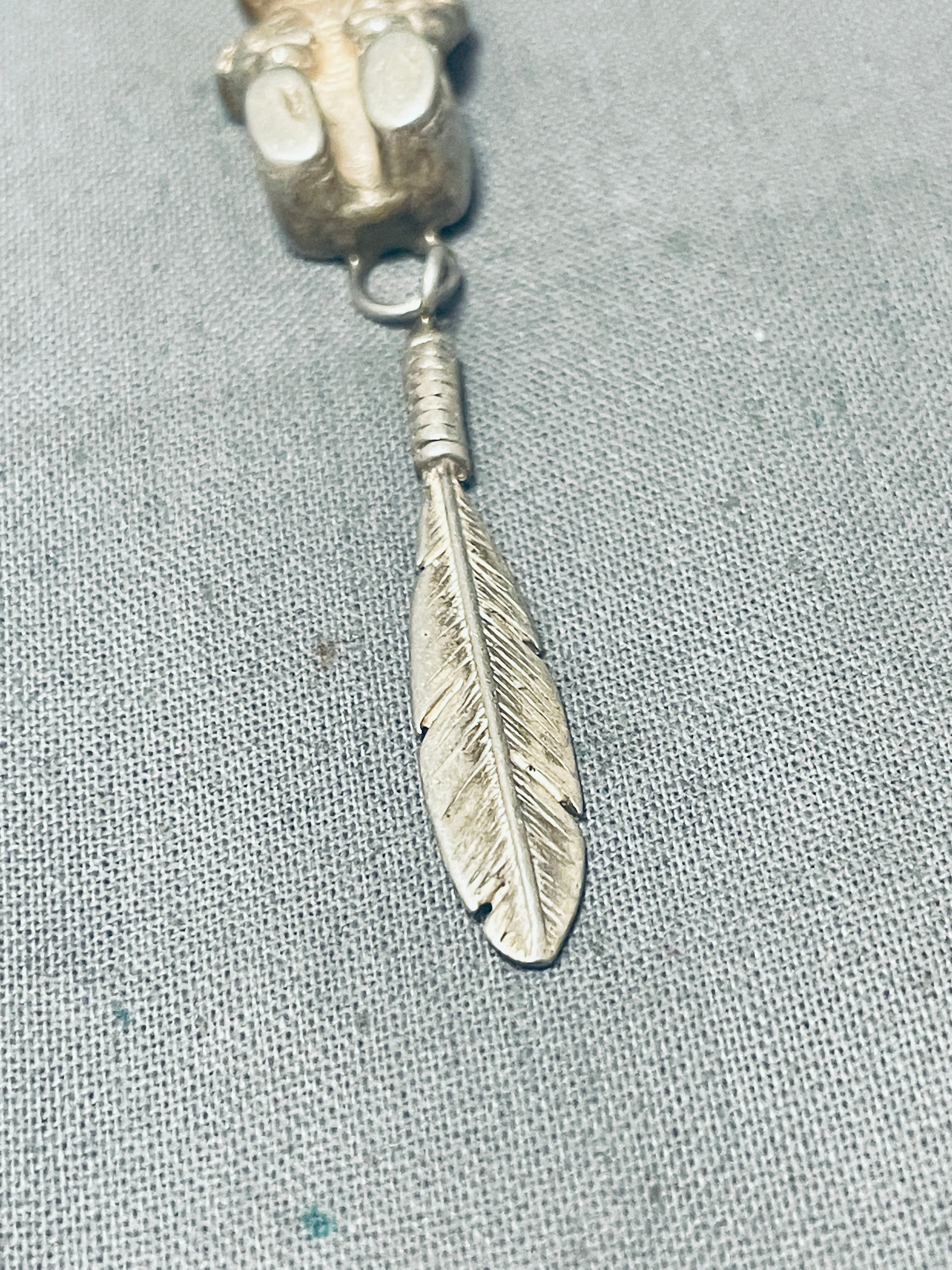 Absolutely Stunning Vintage Sterling Silver Storyteller Necklace
