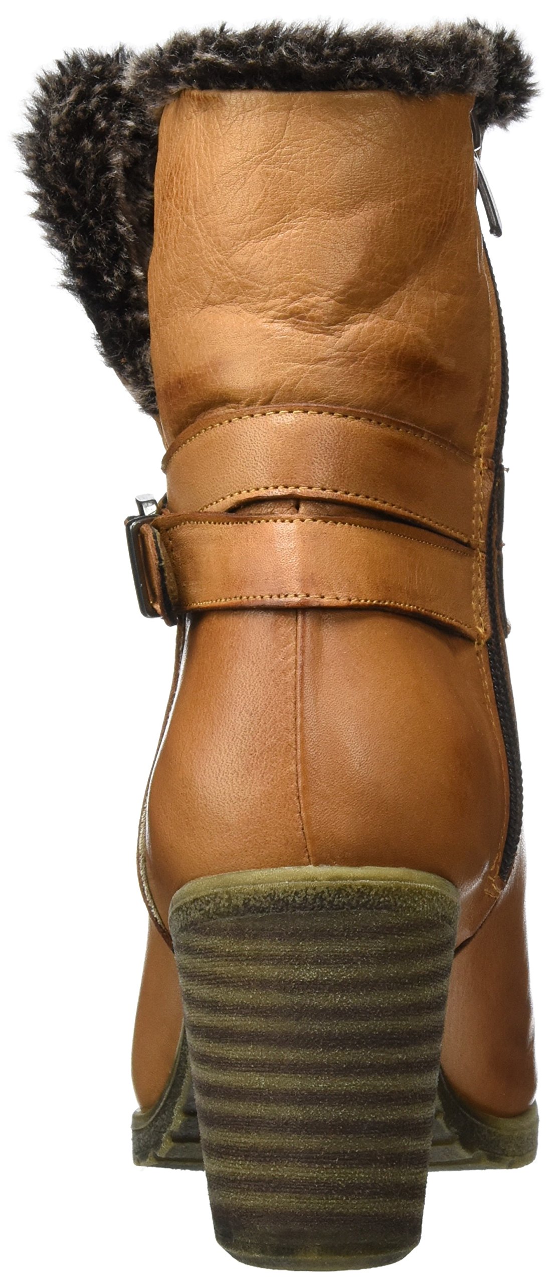 Andrea Conti Women's Ankle Boots - Stylish Leather Booties for Fall & Winter | Comfortable Low Heel Chelsea Boots for Casual Outfits & Office Wear