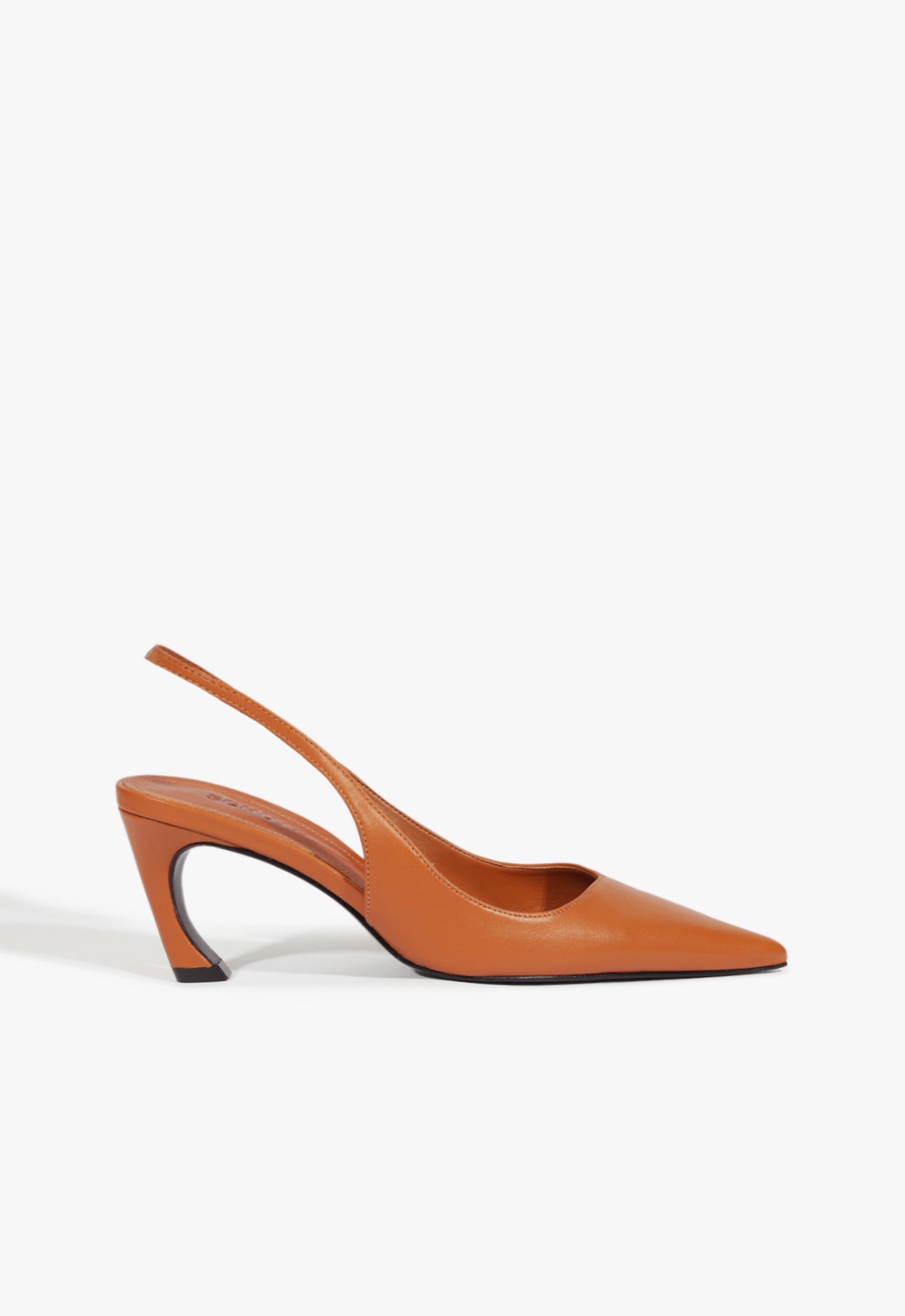 Lexi Mid Heel Sculptural Brown Pump Shoes for Women - Elegant & Comfortable Dress Shoes for Work, Party & Special Occasions
