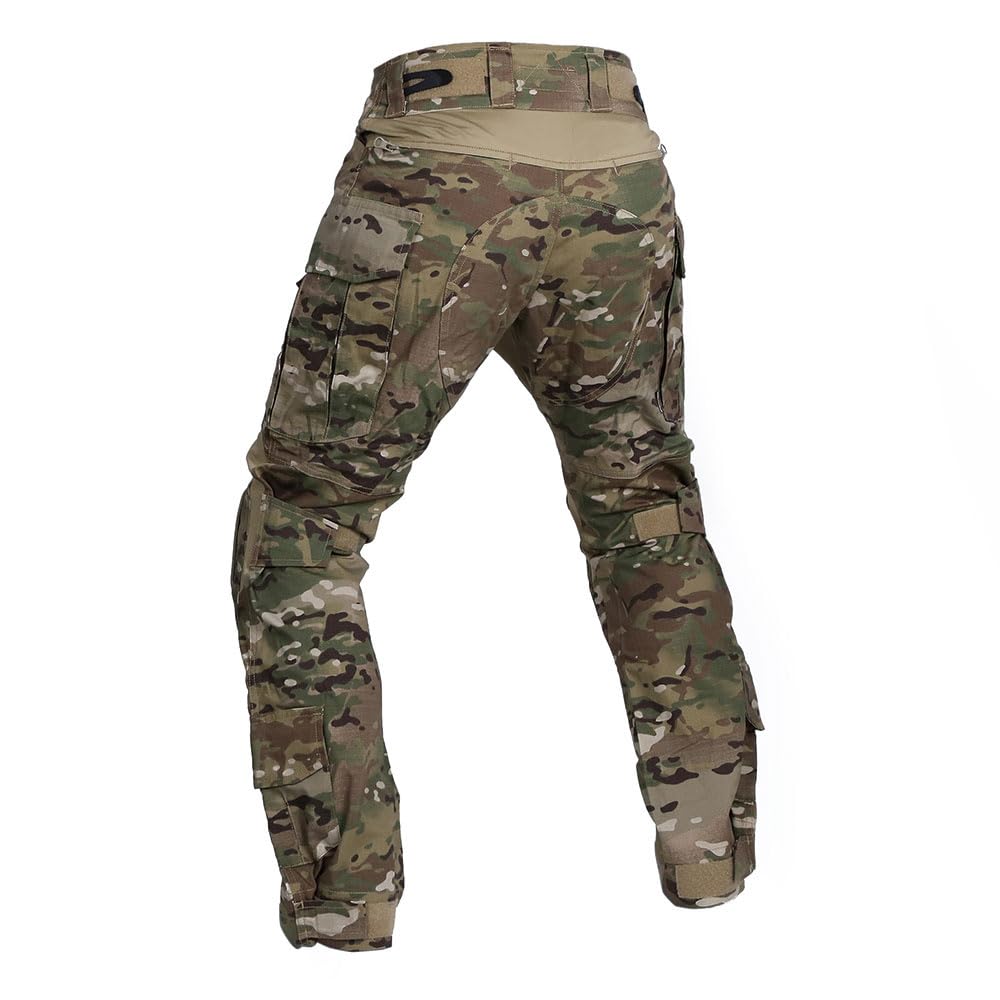 EmersonGear Men's Tactical G3 Combat Pants - Ripstop Military BDU Pants for Outdoor Hiking, Airsoft & Tactical Training