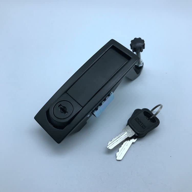 3 Pcs Black Compression Latch Trigger Lock - Adjustable Cabinet Lock with Lever for RV, Marine Boat, Toolbox & Cabinets (Compatible with Southco C2-32-25) - Secure Storage Solutions for Travel & Outdoor Adventures