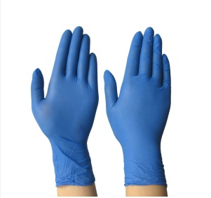 Premium Nitrile Powder-Free Gloves (Large, Individually Wrapped) - Ideal for Medical, Laboratory, Food Handling & Cleaning Protection