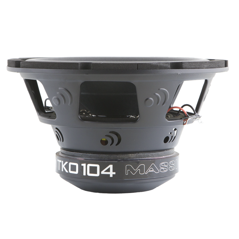 TKO104 10-Inch 300 Watts RMS Dual 4 Ohm Car Subwoofer - Powerful Bass for Trucks, SUVs & Custom Audio Systems