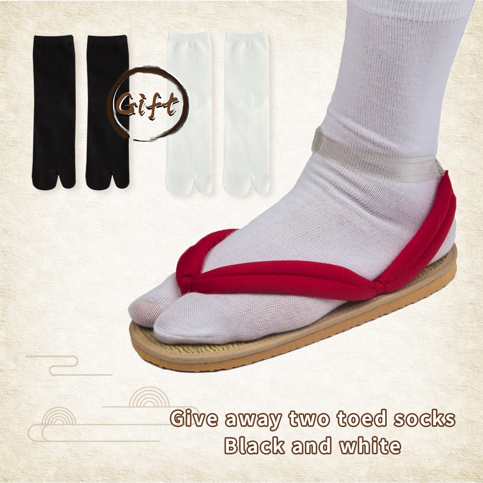 Anime Unisex Cosplay Clog Shoes - Japanese Traditional Wooden Sandals for Anime Lovers & Cosplay Events - Perfect for Conventions, Halloween & Themed Parties