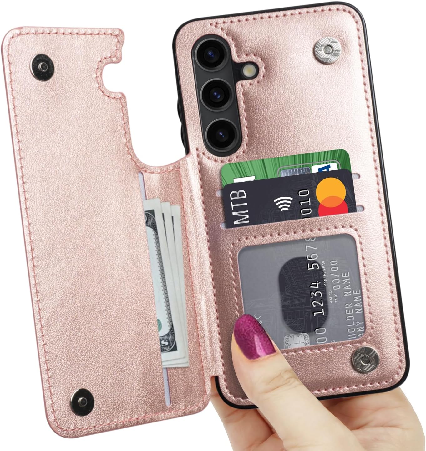 Samsung Galaxy S25 Plus Phone Case with Floral Design - Slim Protective Cover for Shock Absorption & Scratch Resistance - Perfect for Daily Use, Travel & Outdoor Activities
