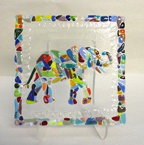 Vibrant Oceanside Rainbow Transparent Glass Pack - 96 COE for Stained Glass Art, Mosaics & DIY Craft Projects