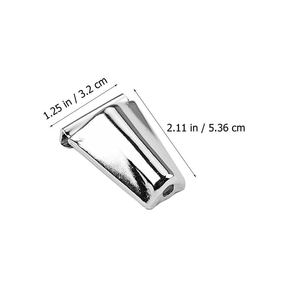2Pcs Heavy Duty Bass Drum Claw Hooks - Durable Metal Drum Parts & Percussion Accessories for Drum Set Maintenance and Replacement - Perfect for Drum Kits, Marching Bands, and Music Performances