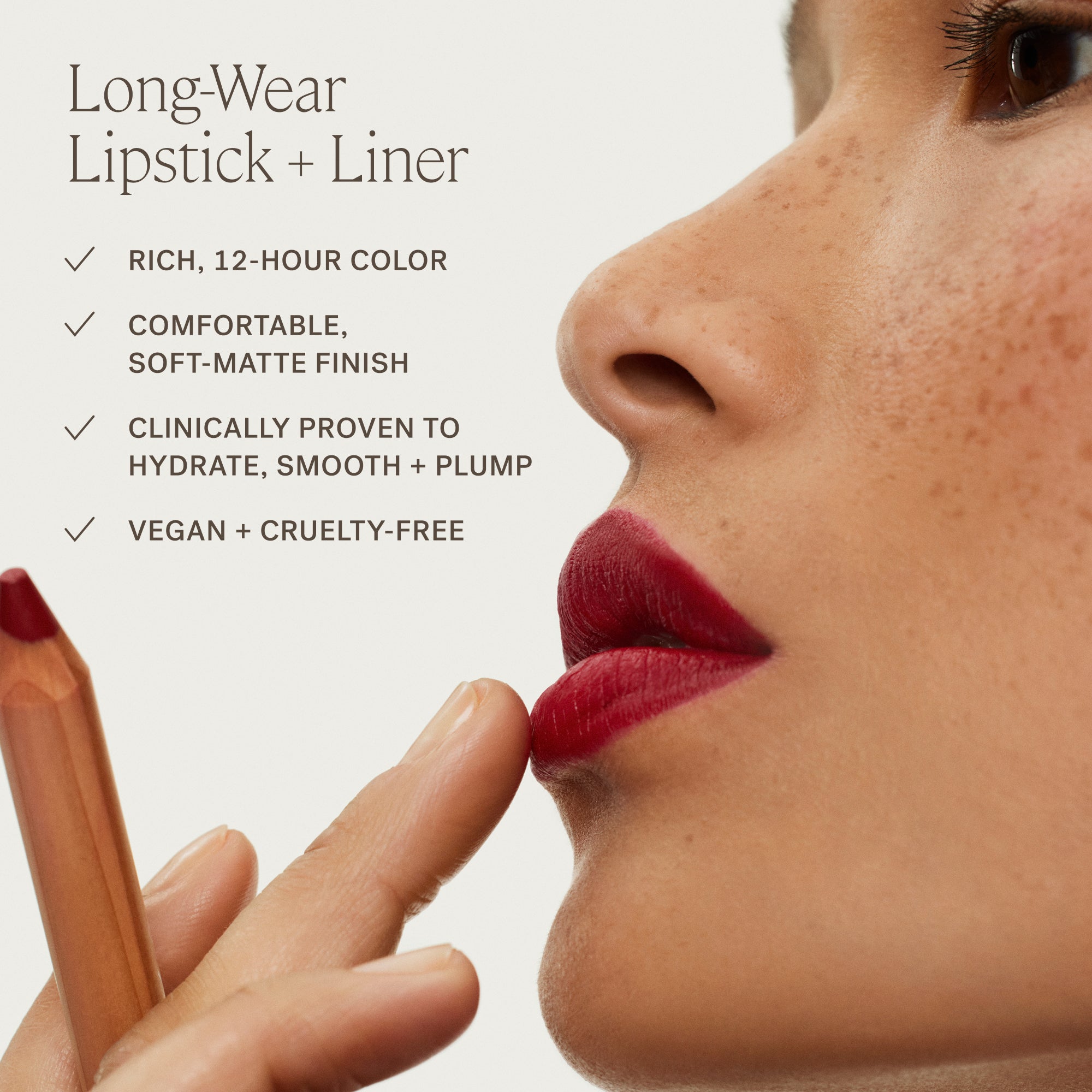 Hydrating Lip Crayon - Long Lasting Moisturizing Lipstick for Dry Lips | Perfect for Everyday Wear, Date Night & Special Occasions