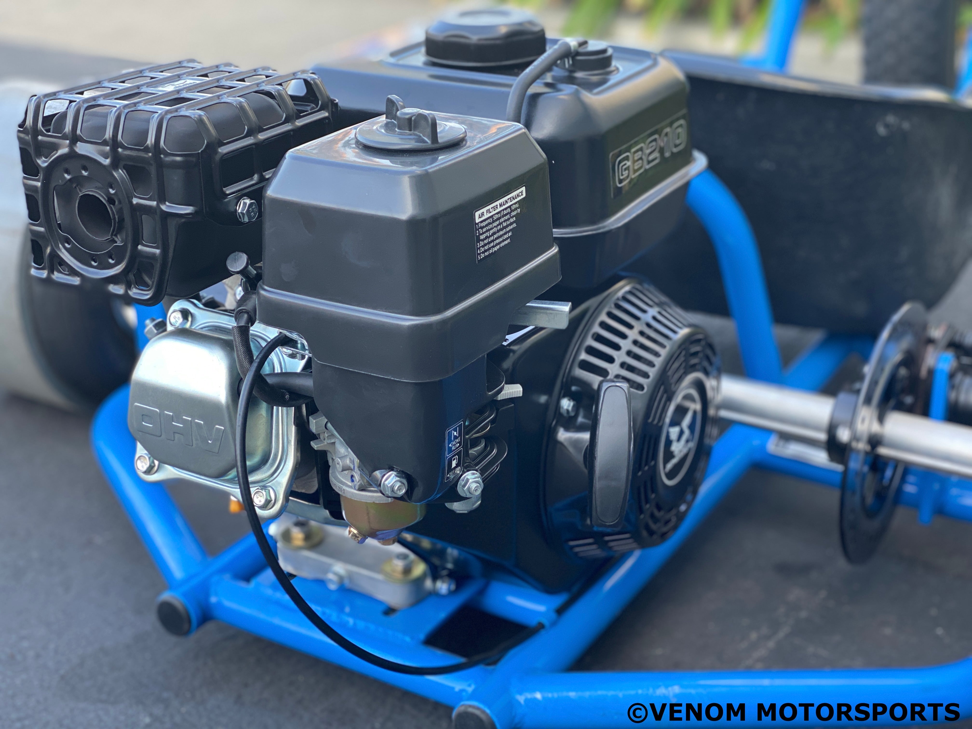 Venom Drift Trike 200cc 6.5HP Gas-Powered Adult Drifting Kart - Perfect for Backyard Racing, Drift Competitions & Off-Road Adventure