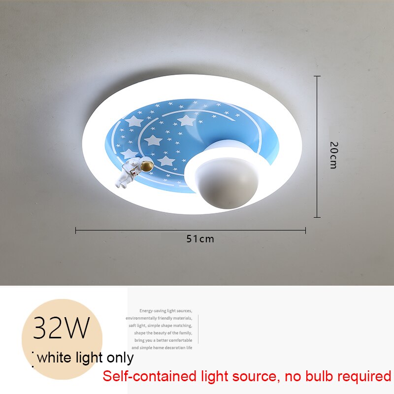 Astronaut Ceiling Light - LED Space-Themed Night Light for Kids Room & Nursery Decor | Perfect for Bedroom, Playroom & Gift Ideas
