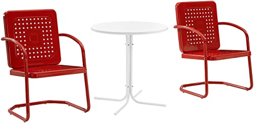 Bright Red Gloss and White Satin