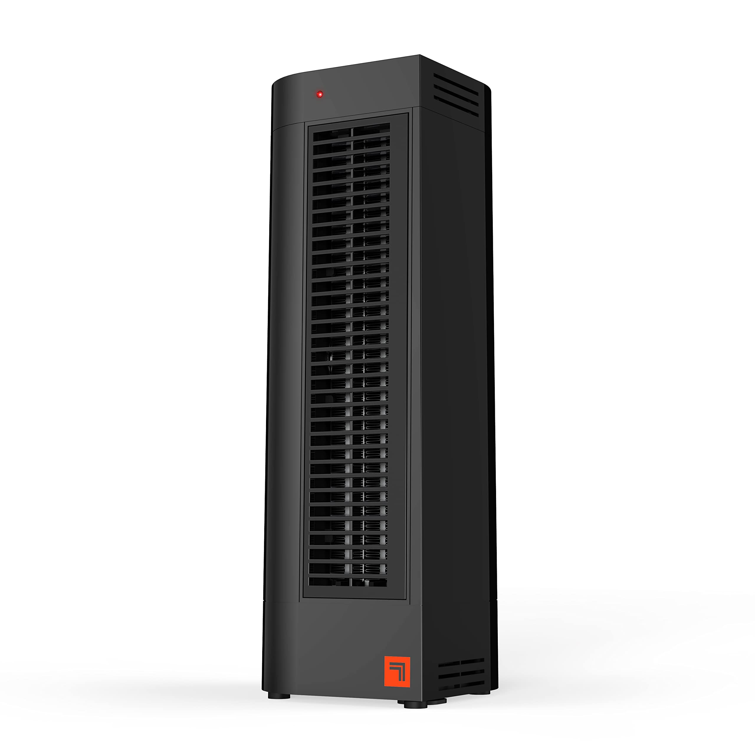 Sharper Image CERAMIC 3 Personal Tower Space Heater - 2 Heat Settings, Tip-Over Protection, Cool Touch Case & Touch Controls - Perfect for Office, Bedroom & Small Spaces