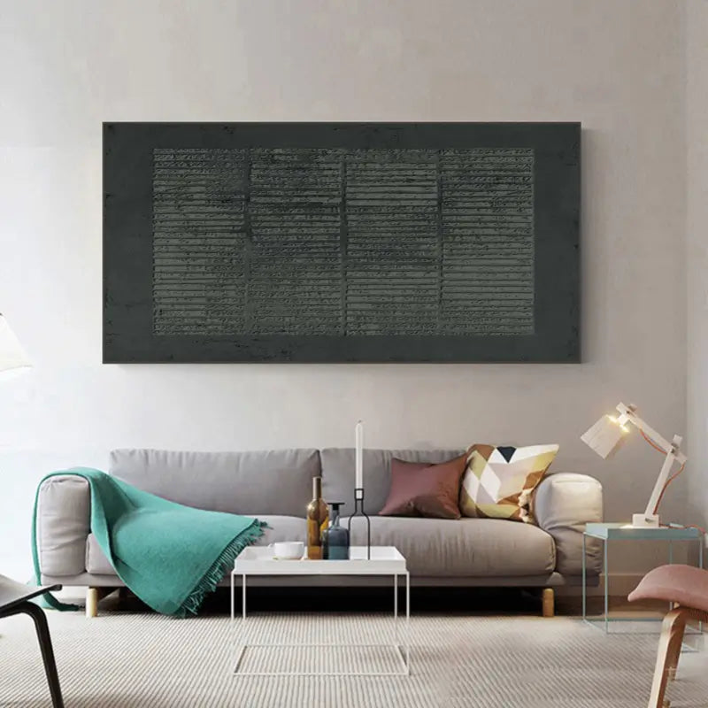 Abstract Tranquility Wall Art Print #WS072 - Modern Canvas Painting for Living Room, Bedroom & Office Decor