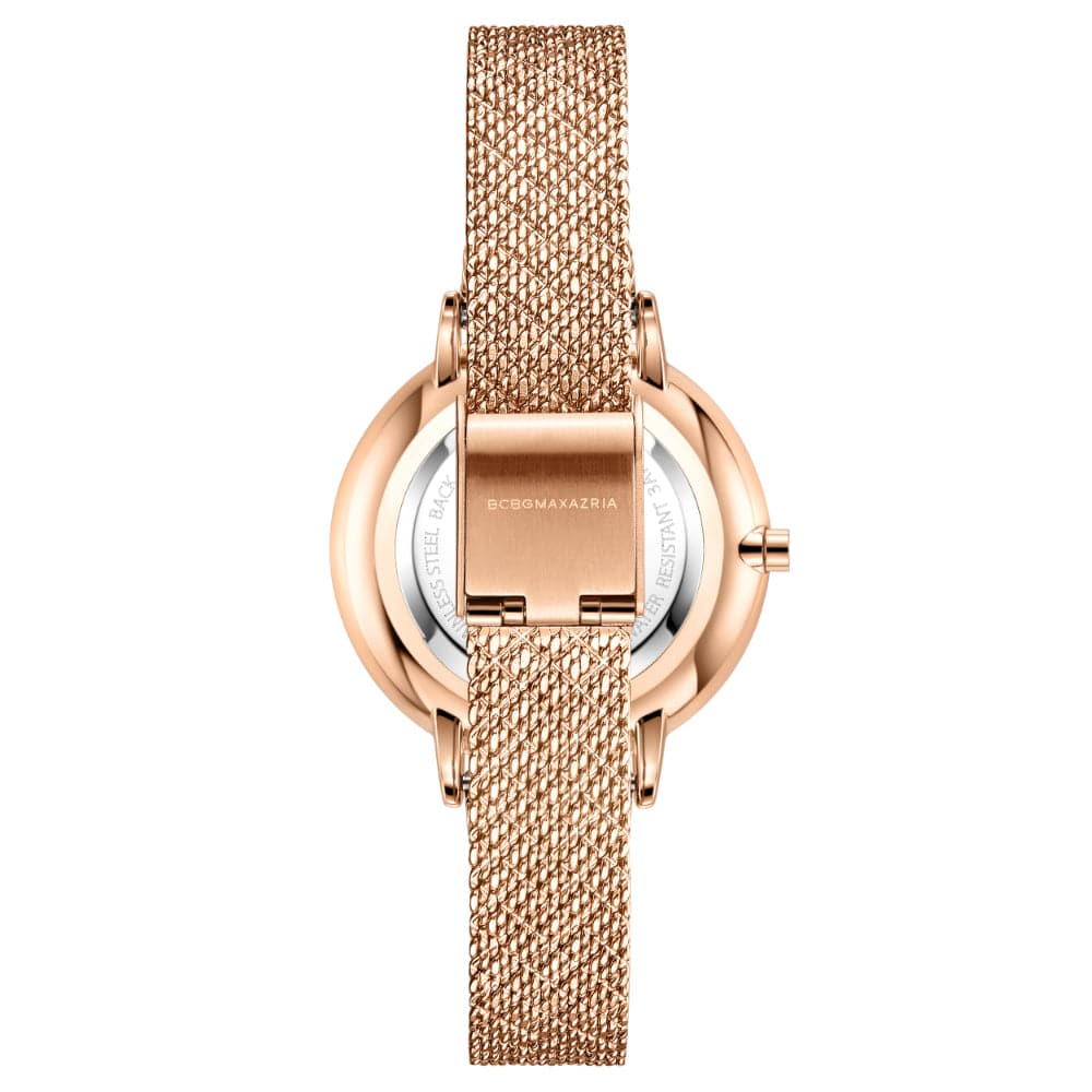 BCBGMAXAZRIA BG51136001 Women's Luxury Watch - Elegant Stainless Steel Bracelet, Water Resistant, Perfect for Office, Party & Everyday Wear