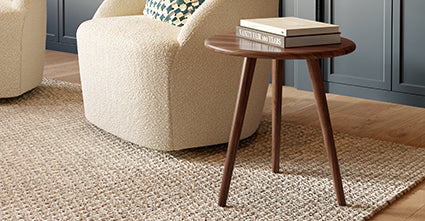 Modern Douro Side Table - Wooden End Table with Storage Shelf for Living Room, Bedroom & Office - Stylish Nightstand & Accent Table for Small Spaces