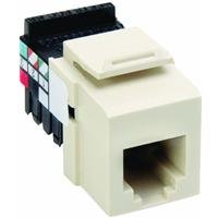 RJ11 6P4C Telephone Jack Connector - Voice Grade Modular Plug for Landline Phones, Fax Machines & Telecom Equipment - Home/Office Wiring Solution