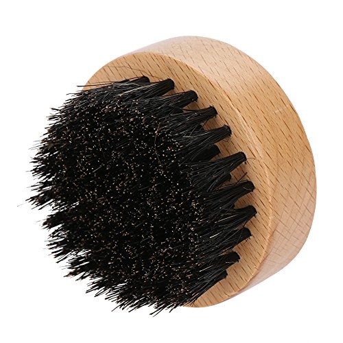 Men's Beech Wood Beard Brush - Grooming & Mustache Care for Daily Use