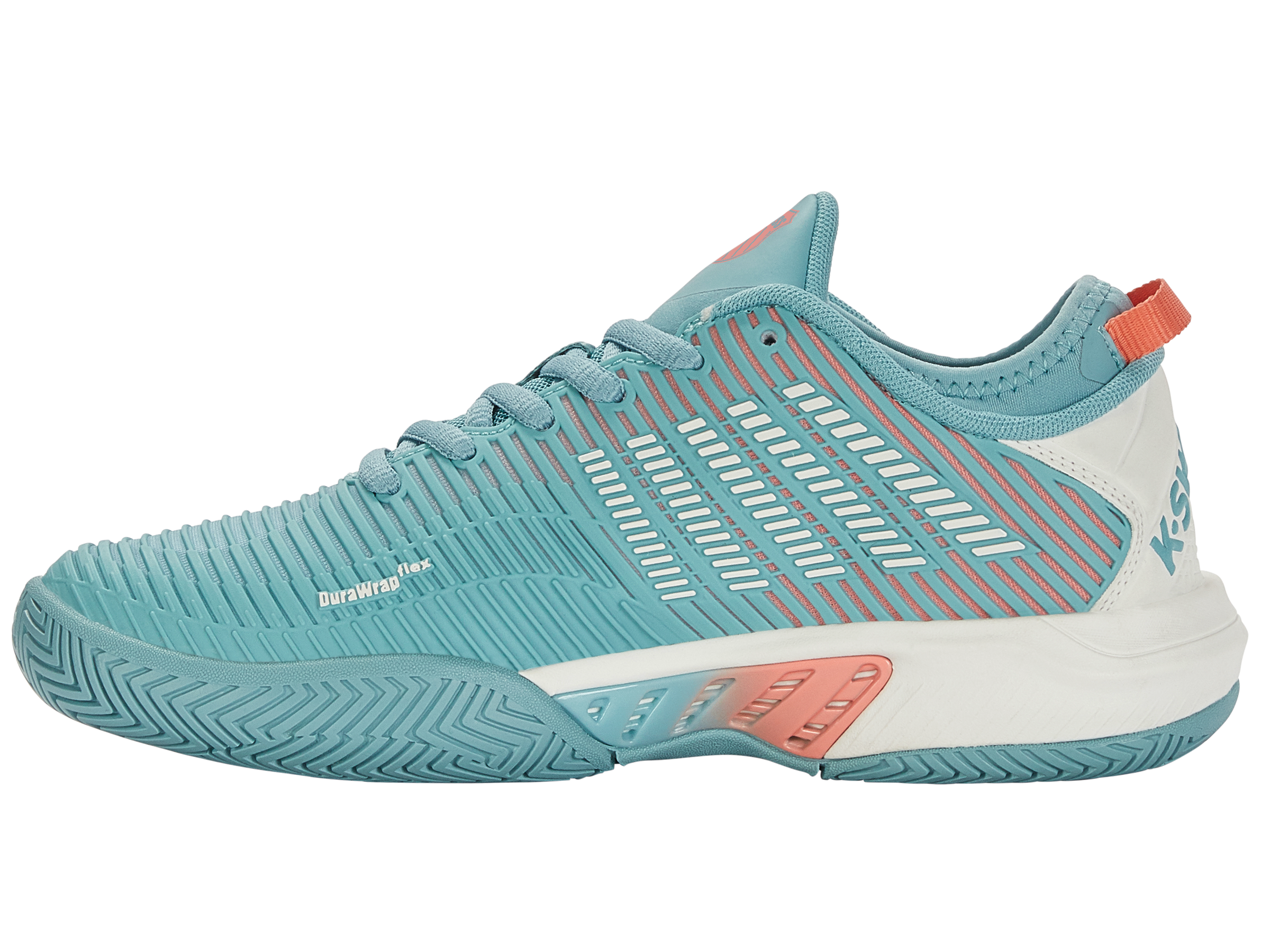 Hypercourt Supreme Tennis Shoes - 96615 407 M | Nike Women's Court Sneakers in Nile Blue/Blanc de Blanc/Desert Flower | Perfect for Tennis, Gym & Casual Wear