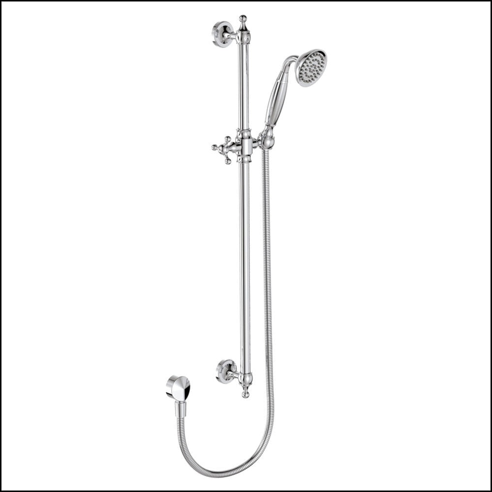 FIENZA Lillian Rail Shower System in Chrome Finish 444114 - Modern Bathroom Shower Fixture for Spa-Like Experience