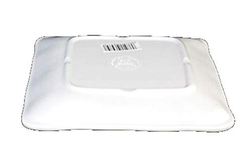 Premium Melamine Square Dinner Plates - 7.5