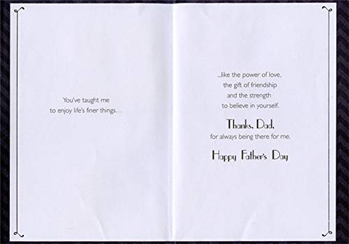 Handmade Father's Day Greeting Card with Cologne Bottle Design - Thoughtful Gift from Daughter to Dad | Perfect for Father's Day, Birthday & Special Occasions