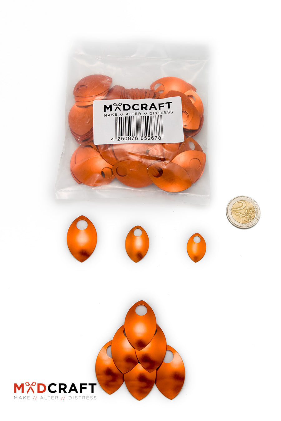 Premium Orange Aluminum Digital Kitchen Scales - Accurate Food Weighing for Baking, Cooking, and Meal Prep