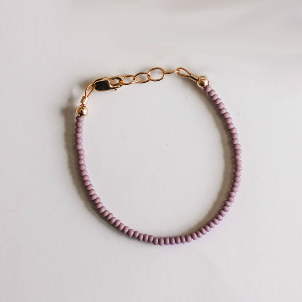 Elegant Dahlia Purple Beaded Bracelet for Women - Boho Chic Handmade Jewelry Gift for Her - Perfect for Parties, Weddings & Everyday Wear