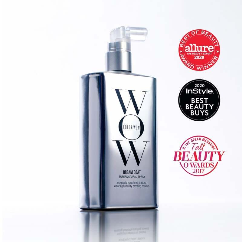 Color Wow Dream Coat Supernatural Anti-Frizz Spray - Hair Smoothing & Shine Treatment for Frizzy, Curly & Damaged Hair - Perfect for Daily Styling & Humidity Protection