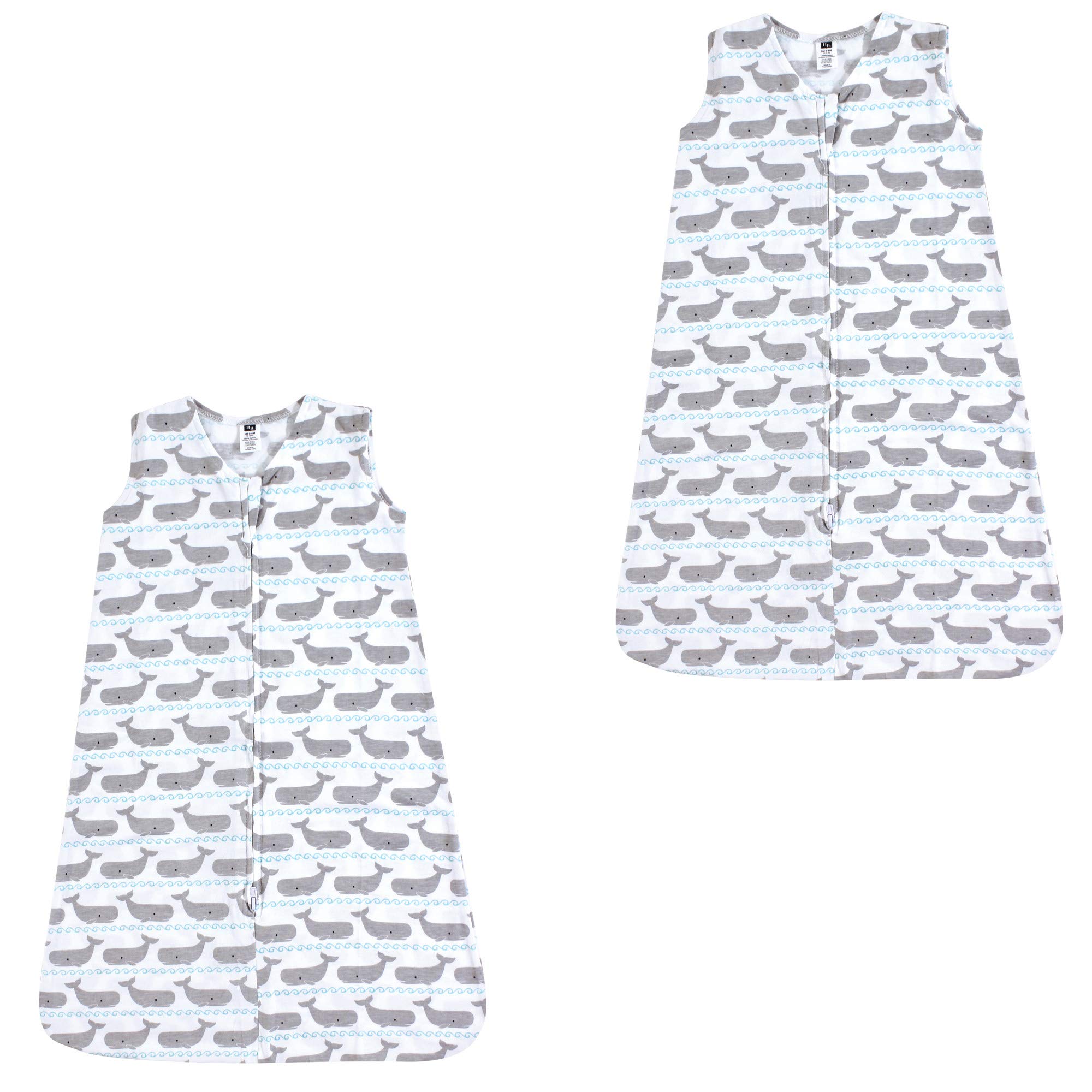 Hudson Baby Cotton Sleeveless Sleeping Bag for Infants - Comfortable Nursery Wear