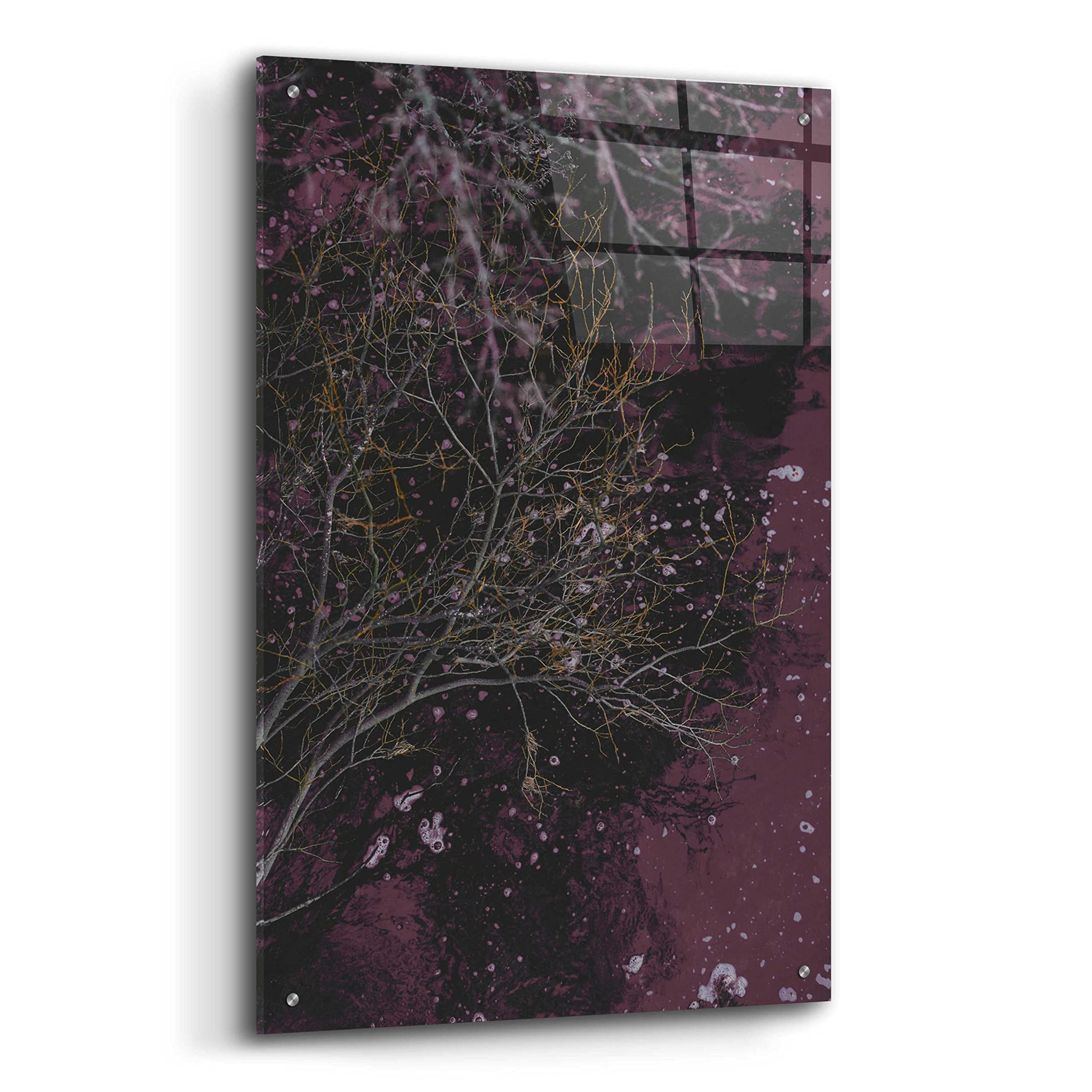 Epic Art 'River of Wine' by Design Fabrikken - Premium Acrylic Glass Wall Decor, 24x36 Inches - Modern Home & Office Wall Art for Living Room, Bedroom, Dining Area