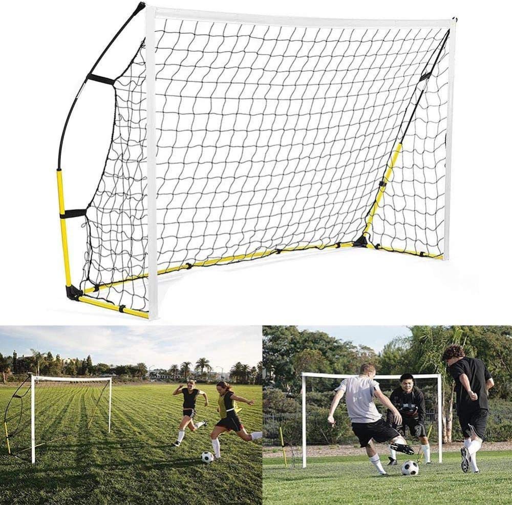 Portable Soccer Rebounder Net - Quick Assembly Soccer Training Equipment for Shooting Practice | Perfect for Backyard, Park & Beach Drills