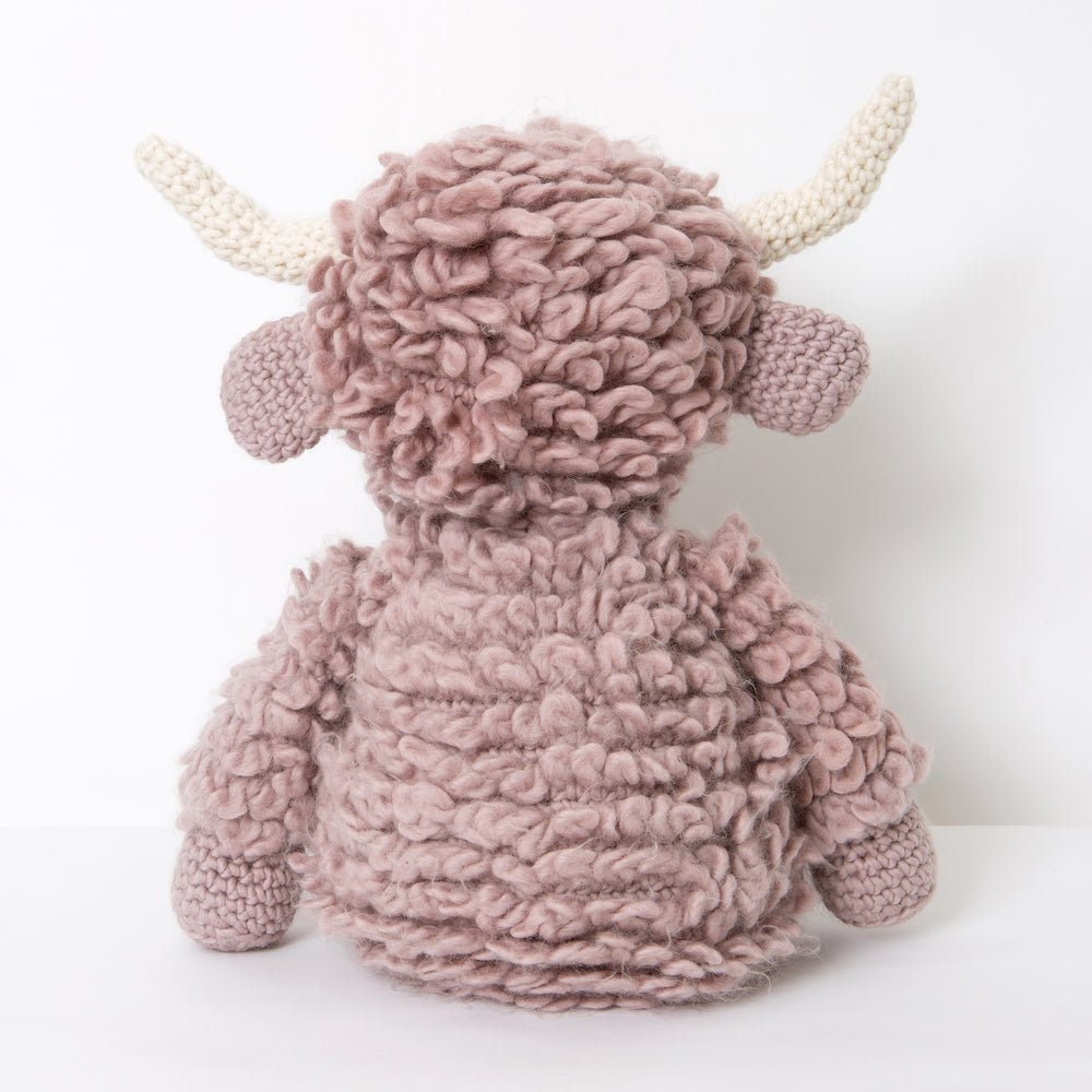 Bonnie The Cow Crochet Kit - DIY Animal Crochet Kit for Beginners & Adults - Perfect for Home Decor, Gifts & Crafting Projects