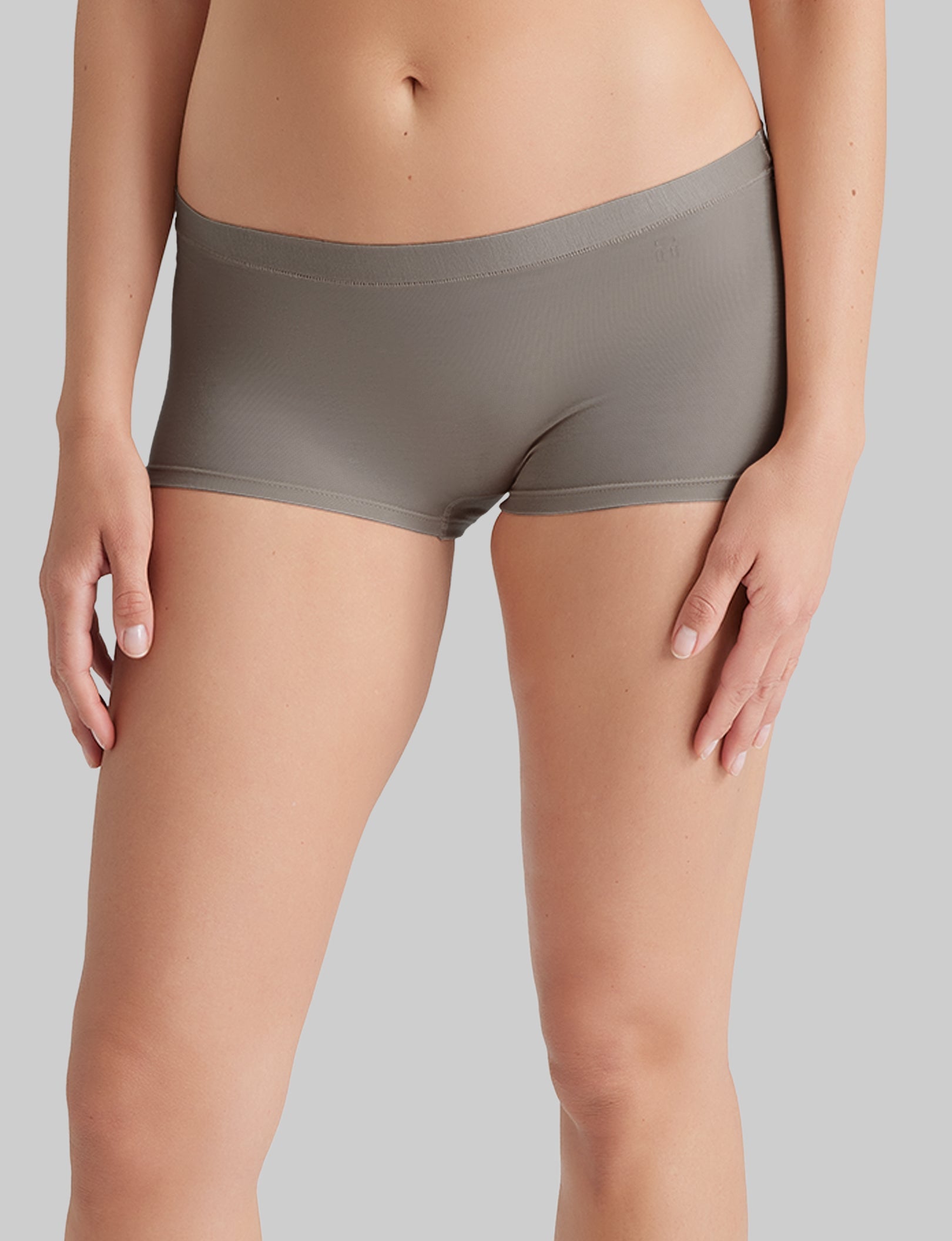 Women's Second Skin Boyshort Underwear - Seamless Comfort for Everyday Wear & Yoga