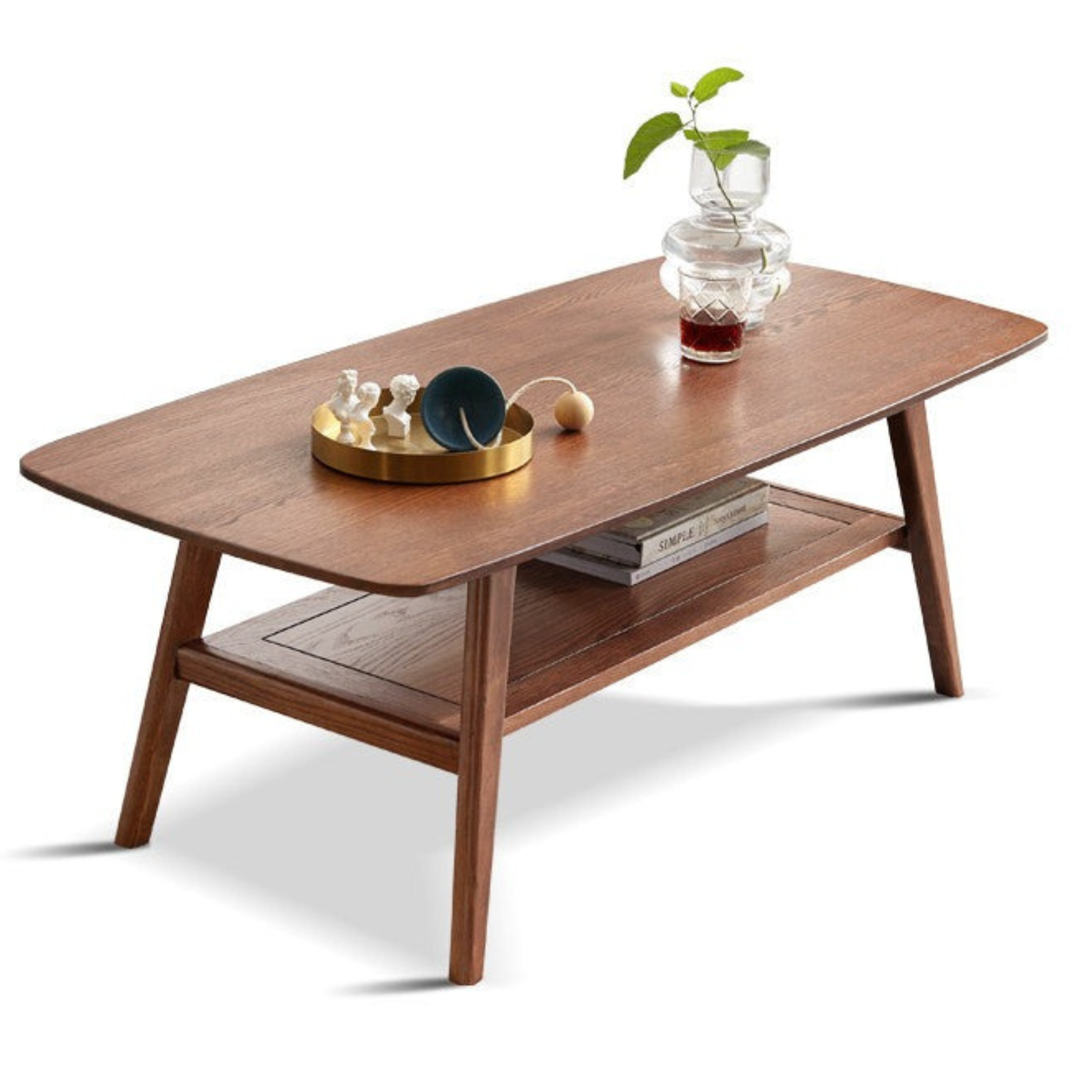 31.5x19.7x17.3 inch / 80x50x44сm / Walnut color / coffee table / WORLDWIDE DELIVERY 5-6 WEEKS