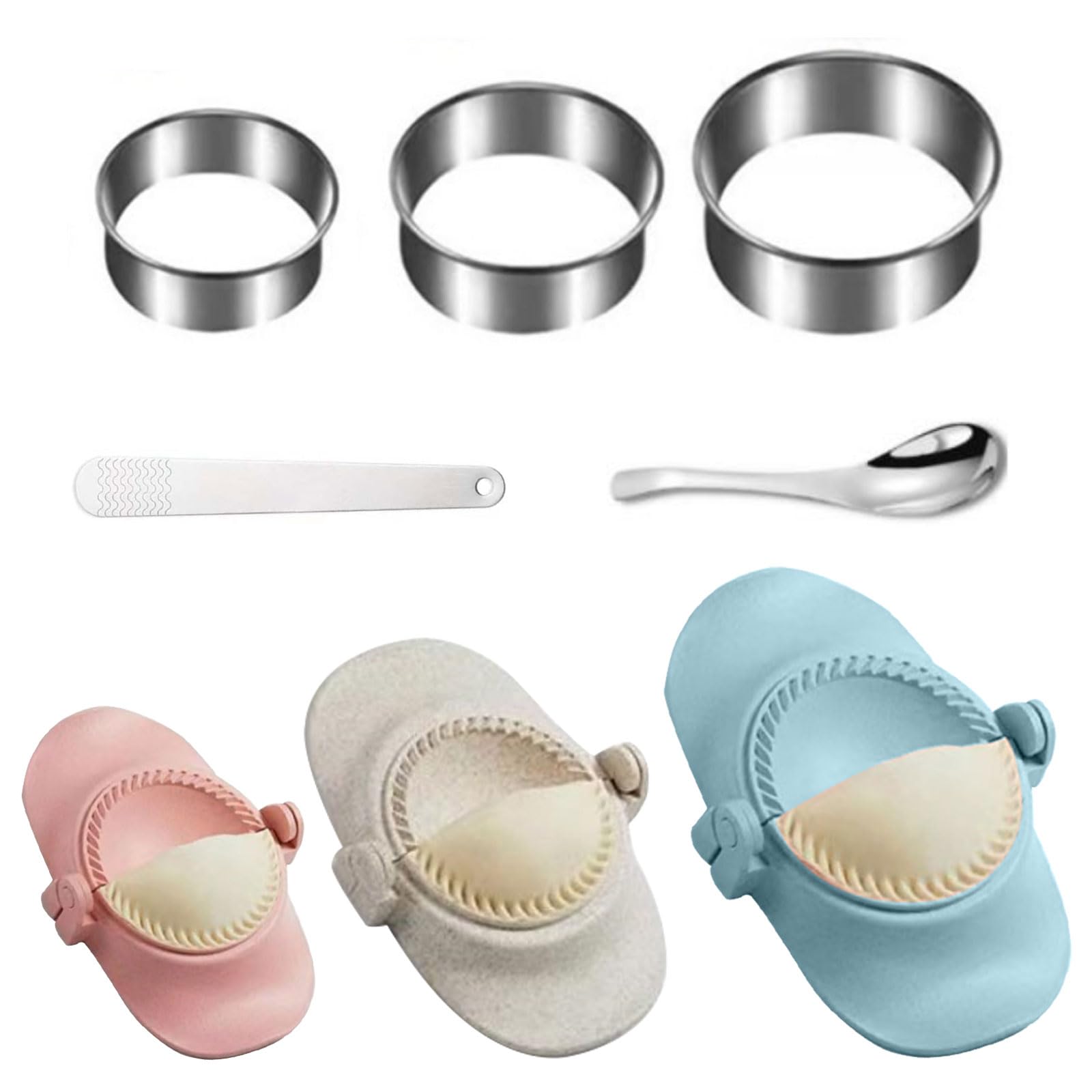 Dumpling Mold Set - 3 Sizes (4.9