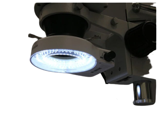 Amscope SM-3T-80S Trinocular Stereo Zoom Microscope 7X-45X Magnification with 80 LED Ring Light - Ideal for Jewelry Appraisal, Coin Collecting & Electronic Repair