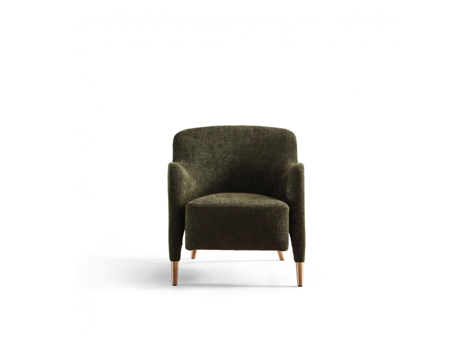Modern D.151.4 Armchair - Mid-Century Inspired Accent Chair for Living Room, Bedroom & Office - Comfortable Upholstered Lounge Chair with Wooden Legs (Home Decor & Reading Nook Essential)