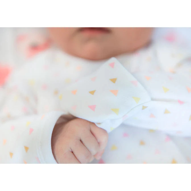 Muslin Non-Weighted zzZipMe Gown & Sack Set - Butterfly Print Baby Sleepwear (BGB 0042) | Soft Newborn Swaddle Outfit for Hospital, Home & Photo Shoots