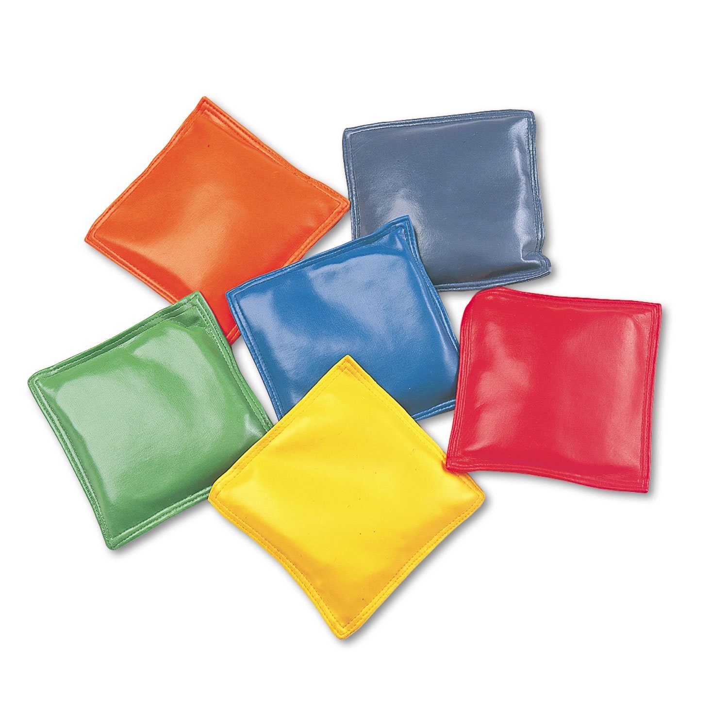 Premium Vinyl Bean Bag Chairs - Set of 6 for Kids & Adults - Waterproof, Durable & Comfortable Seating for Living Room, Game Room, Dorm or Outdoor Use