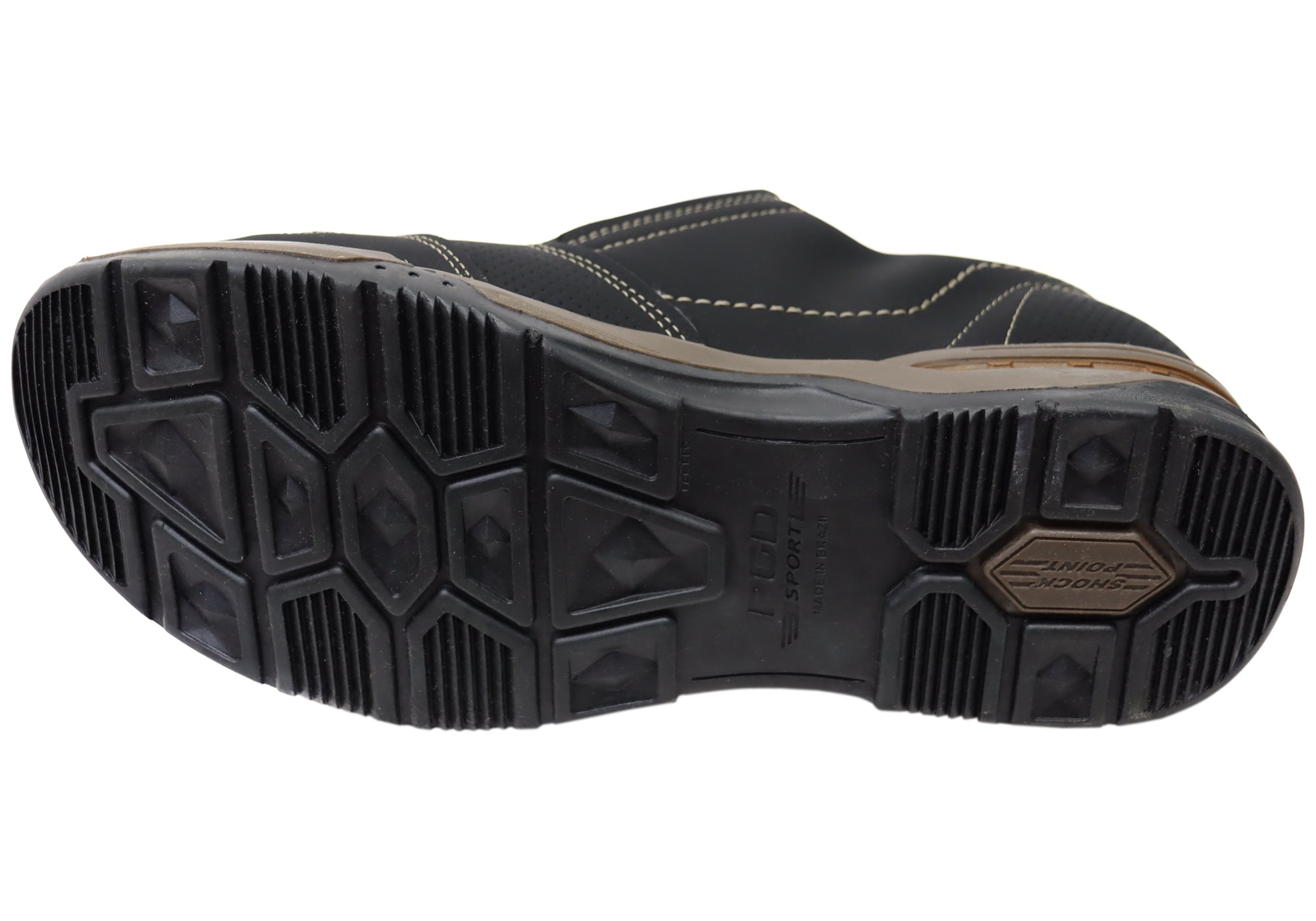 Pegada Uprise Men's Comfortable Slip-On Casual Shoes - Breathable & Lightweight Walking Shoes for Men - Made in Brazil - Perfect for Work, Travel & Everyday Wear