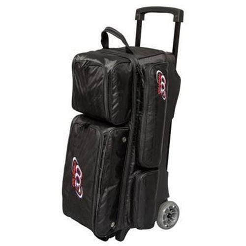 Columbia Icon Triple Roller Black - Lightweight Expandable Carry-On Luggage for Business Travel & Weekend Getaways