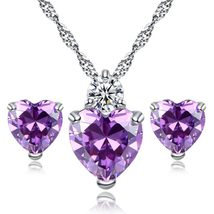 Elegant Bridal Jewelry Set - Sterling Silver Earrings and Necklace for Wedding, Engagement & Special Occasions | Perfect Gift for Bride, Bridesmaids & Anniversary